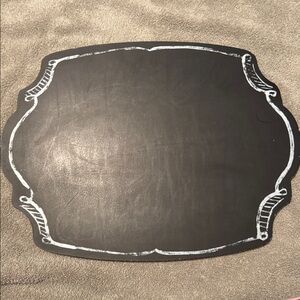 Decorative Black Chalkboard Sign